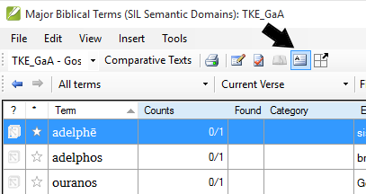 screen shots needed for ParaTExt-FLEx integration Tutorial