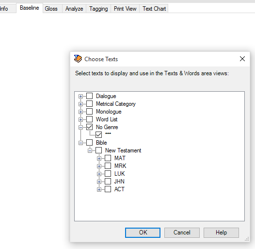 screen shots needed for ParaTExt-FLEx integration Tutorial