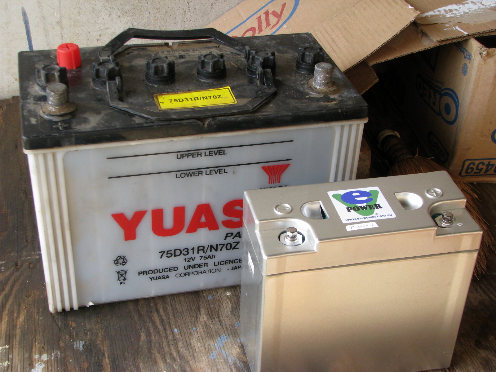 Ev Power Yuasa (1600)