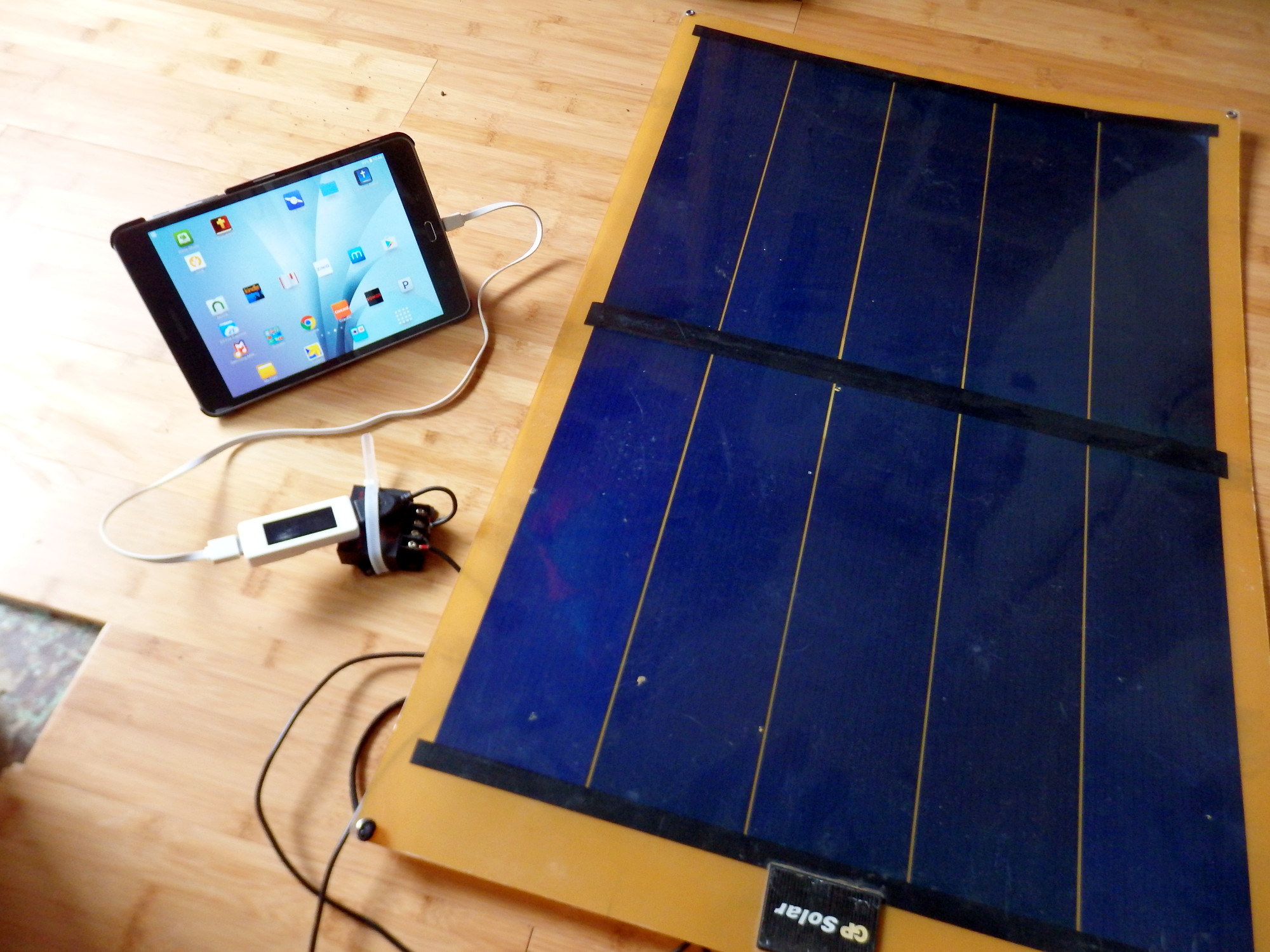Gp Solar Charging Samsung Tablet 2000