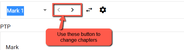 Change Chapter Buttons