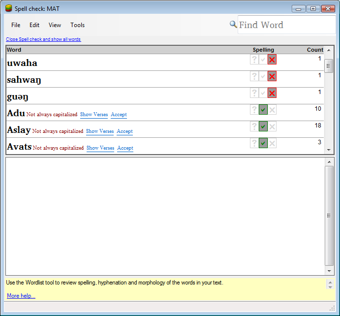 10 Spell checking LingTranSoft Wiki