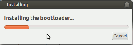 StartupDiskCreator Installing The Boot Loader
